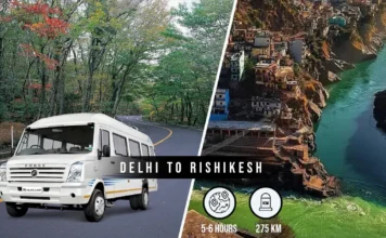 Exploring the Journey from Delhi to Rishikesh in a Tempo Traveller tempo traveller delhi to rishikesh